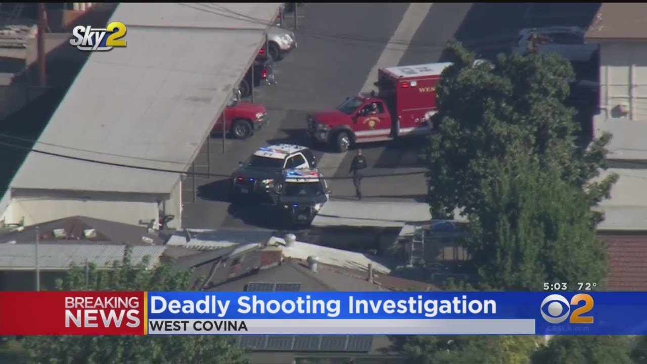 Man Killed In West Covina Shooting Involving US Marshals - YouTube