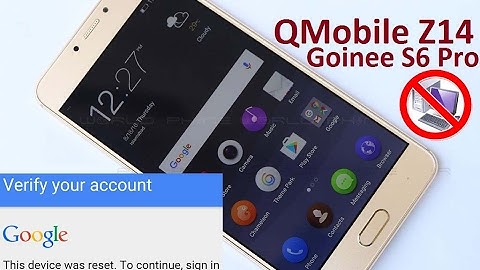 Google Account Bypass Qmobile Z14 FRP Lock Reset - Done