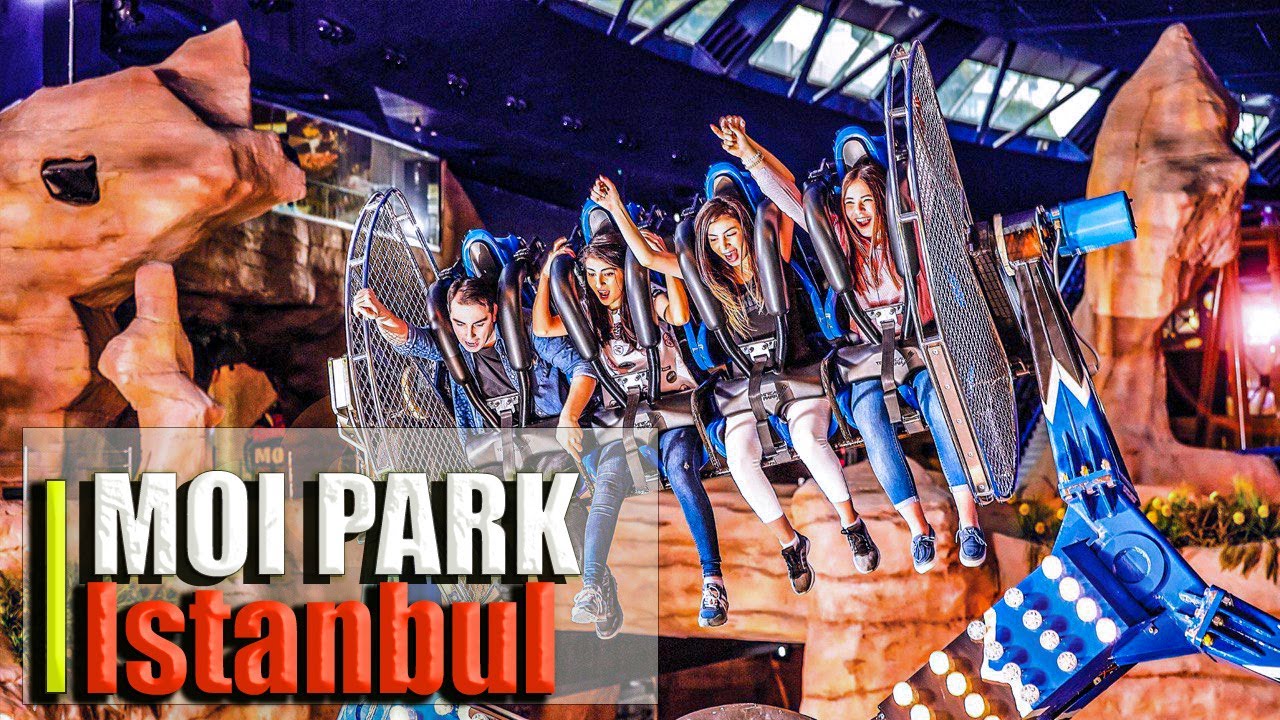 Amazing walking tour 2022 at moi park in mall of Istanbul shopping