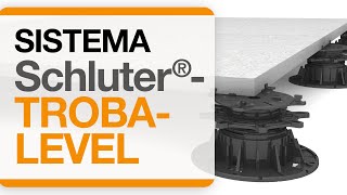 Descubra el sistema de pedestales Schluter®-TROBA-LEVEL