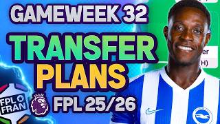 WILDCARD DRAFT!! | FPL GW32 TRANSFER PLANS | Fantasy Premier League 2025/26