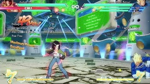 Dragonball FighterZ Android 17 Combo Video!