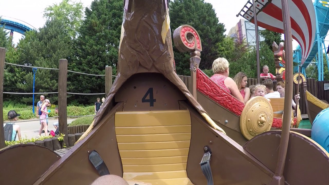 Onride: 'Dragon boat' 🛶 HD/POV 2019 - Walibi Belgium