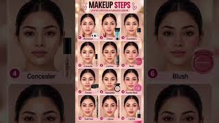 Step to Step Makeup Guide Share to help someone ✨💫 to learn everything about Makeup