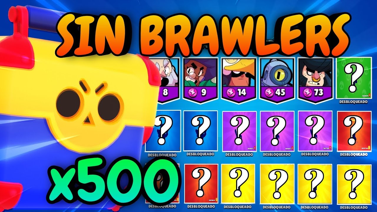 Abre 500 Megacajas En Una Cuenta Sin Brawlers 20 Brawlers Nuevos Youtube - pablo ovf brawl stars mas de 200 abriendo cajas