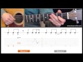 Jouer down the road c2c  cours guitare tuto  tab