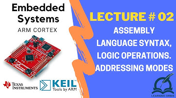 Lect 2: Assembly Language Syntax- ARM Cortex M4 Microcontroller [Embedded Systems]