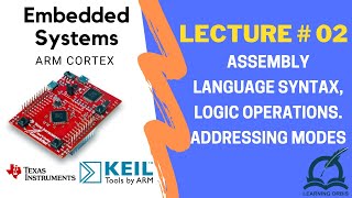 Lect 2: Assembly Language Syntax- ARM Cortex M4 Microcontroller [Embedded Systems]