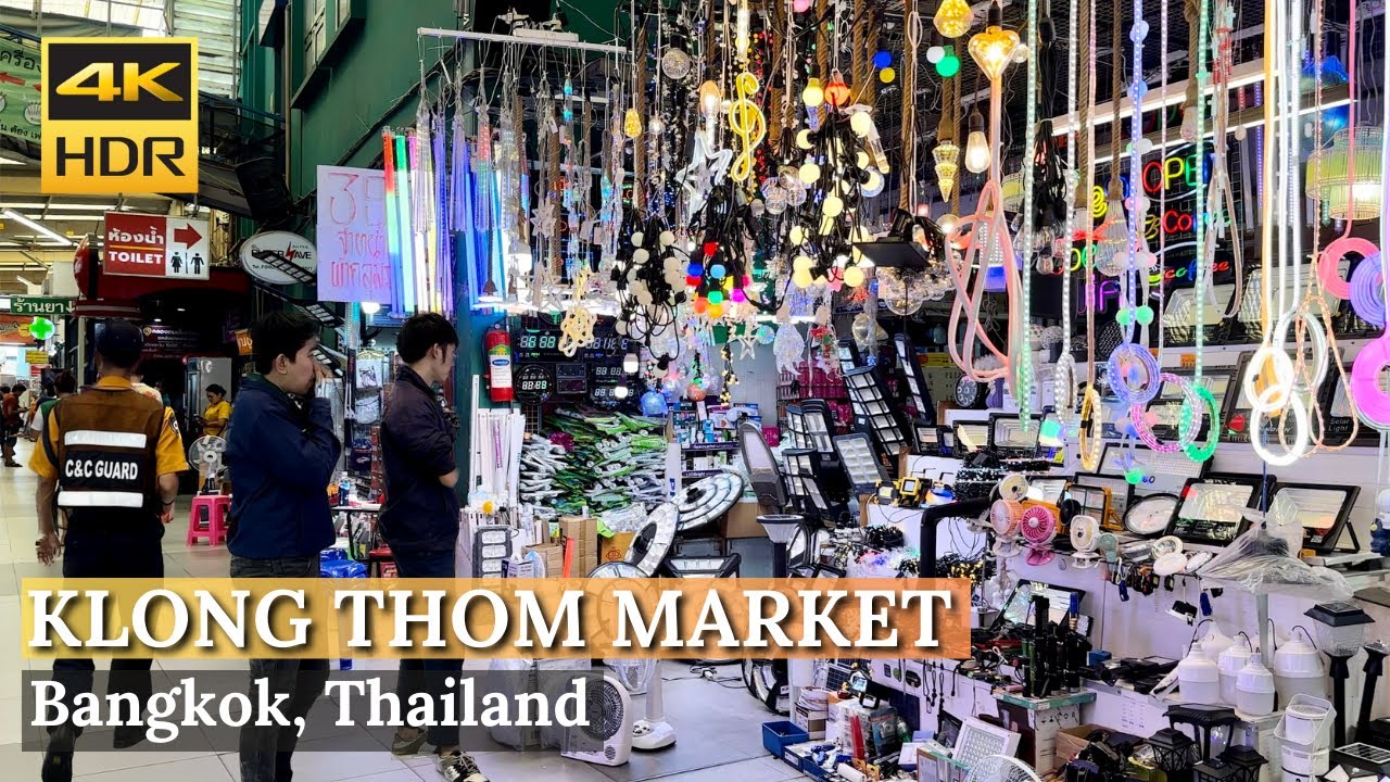 [BANGKOK] Klong Thom Market "Best Shopping For Electronic, Tools, Car
