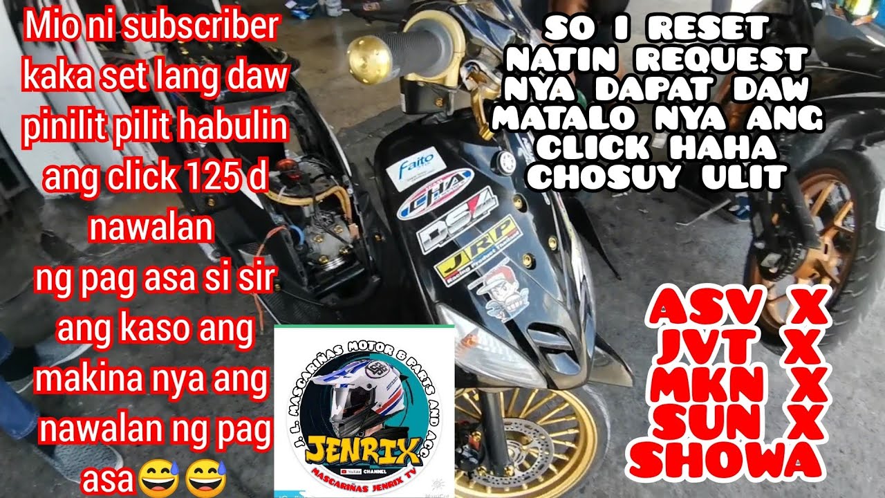 MIO NA KAKA SET LANG 59AS UMASANG MAABUTAN ANG CLICK NG INGAY NA BLOW BY BOGSA