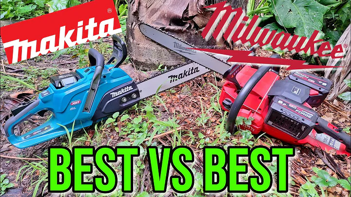 Best Makita Chainsaw VS Best Milwaukee Chainsaw. How Close Are They?