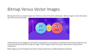 Bitmap vs. Vector Files