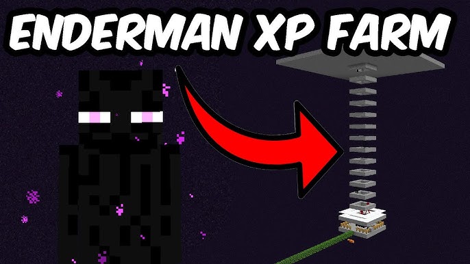 Minecraft EASY Enderman 1 HIT Farm - 1.19 XP farm Tutorial 