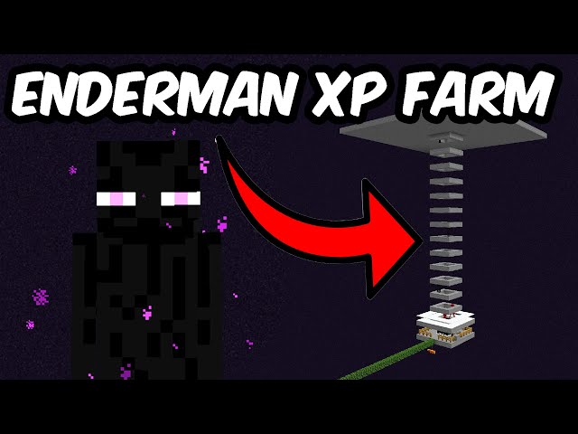 Enderman Farm with spawner, creation #14705