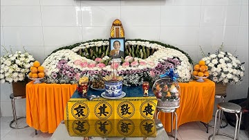 LỄ CẦU SIÊU 49 NGÀY (CÚNG DƯỜNG TRAI TĂNG KỲ SIÊU HƯƠNG LINH ÔNG:ĐỖ HỮU TRÍ PD CHIẾU QUANG PHÚC )