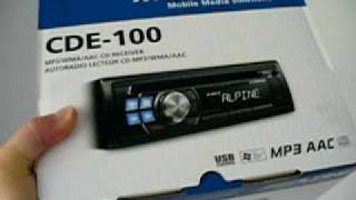 Alpine CDE-100