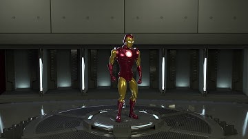 IronMan Model 3ds Max
