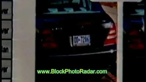 Photoblocker Spray Works against Photo Radar Cameras!