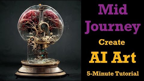 MidJourney AI Art in 5 Minutes: Sign up and Quick Tutorial to Make Generative Art