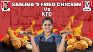 Sanjna’s Fried Chicken vs KFC | KFC Challenge | KFC Style Chicken | Ft. Chef Sanjna | Cookd screenshot 4