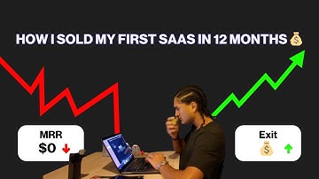 I Built and Sold a SaaS in 12 Months (No Funding, Full Breakdown)