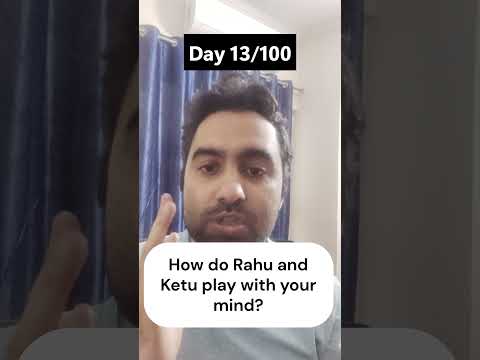 How Rahu and Ketu Effects on the Mind Work in Vedic Astrology