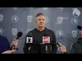 "Our Off-Ball Has Been Sharper." | Chris Finch Practice Sound | 03.27.26