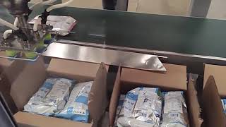 Celebrity Fully Automatic Bags Case Packer Spider Robot Delta Robot Case Packer Wealth