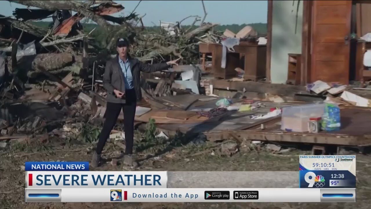 25 are dead across the US after weekend tornadoes - YouTube