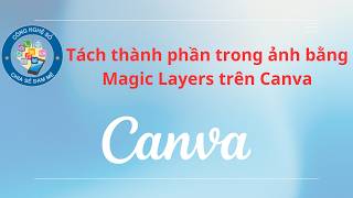 Tách thành phần trong ảnh bằng Magic Layers trong Canva