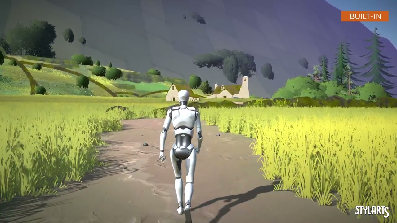 Stylized Countryside, video preview 11