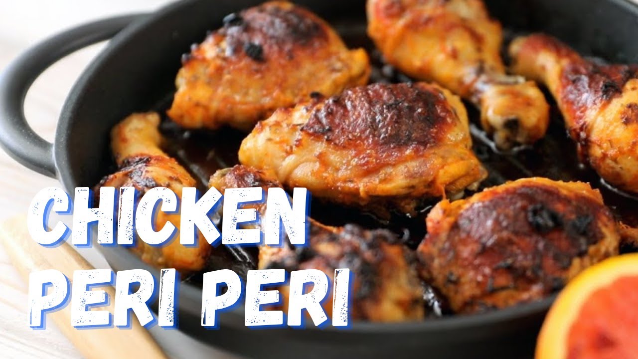 Marinated Peri Peri Chicken Thighs and Drumsticks (with the Whatever