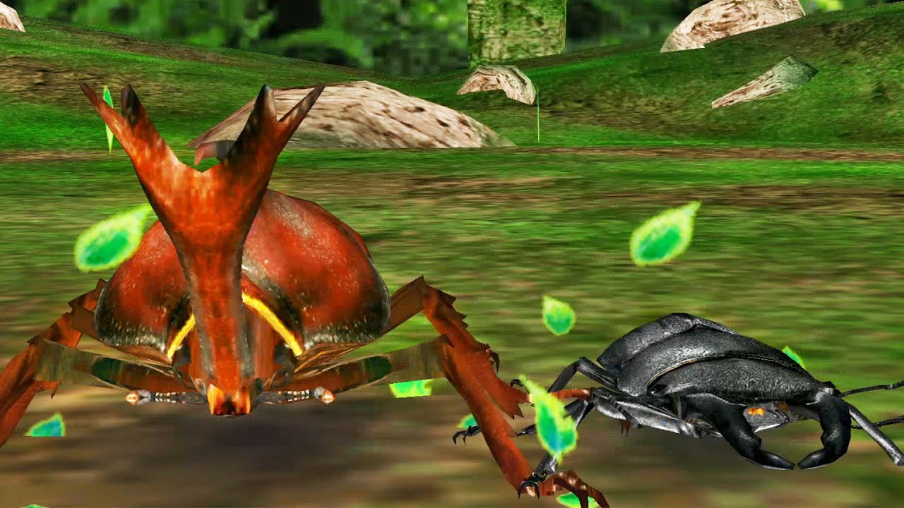 アーケード] 甲虫王者ムシキング - ムシキング X スジブトヒラタ