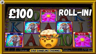 £100 ROLL-IN On Lucky Lotus! | Arcade Slot Session On LOTS OF SLOTS!