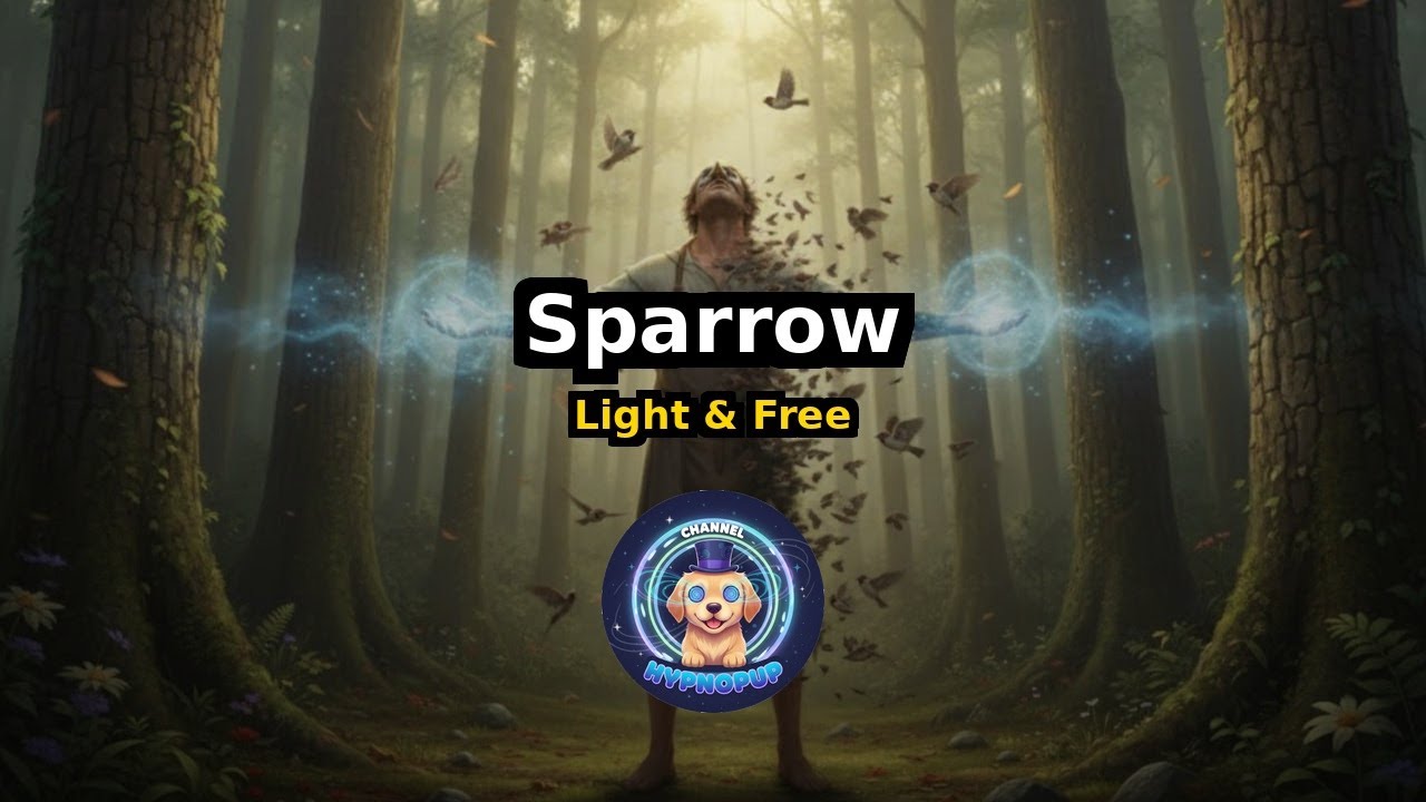 Sparrow Transformation Hypnosis | Light & Free | HypnoPup