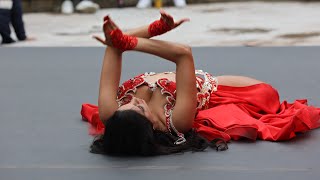 Turkish oriental dancer Gina tabla solo performance Malmö festival