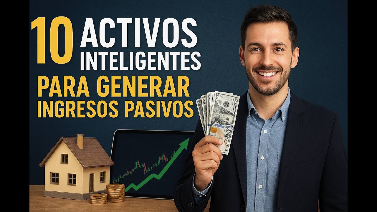 10 ACTIVOS INTELIGENTES que te HARÁN GANAR DINERO MIENTRAS DUERMES 💸 | INGRESOS PASIVOS REALES