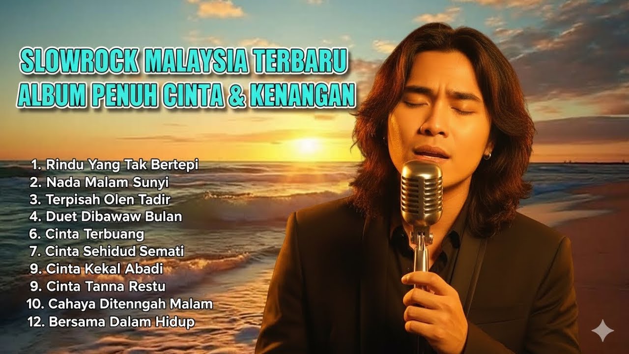 Slowrock Malaysia Terbaru | Album Penuh Cinta & Kenangan | Lagu Slow Rock Melayu Terbaik