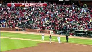 2011/05/03 Holliday's two-run homer