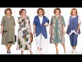 Одежда для полных женщин после 50-60 лет | ❤ Белорусский трикотаж | Стильные платья и костюмы!