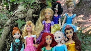 Disney Princess Doll Makeover DIY Miniature ldeas for Barbie Wig, Derss ,Feceup ,and more 1
