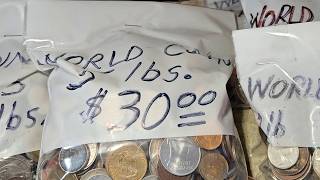 Buying all the World Coin Bulk Lots I Can Carry