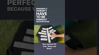 Easy costume DIY from “Bones and Books” #easydiycostume