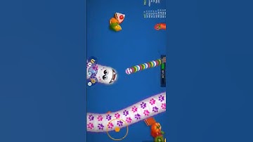 Worms zone io Biggest Snake 🐍 apk #short #game #wormszone