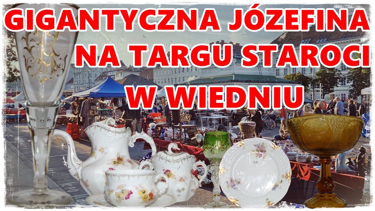 Targ staroci w Wiedniu - Gigantyczna Józefina #targstaroci #pchlitarg #antyki #starocie #porcelana