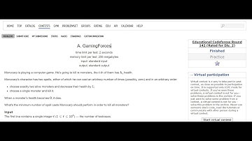 1792A GamingForces Educational Codeforces Round 142 (Rated for Div. 2) - solution in Bangla