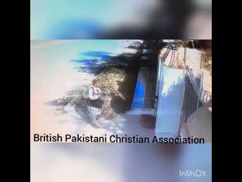 CCTV footage of Islamists attempting entry to Quetta Church but being thwarted by George Masih