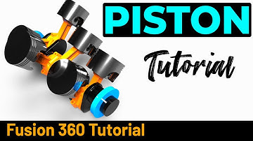 Fusion 360 Tutorial - Zuiger