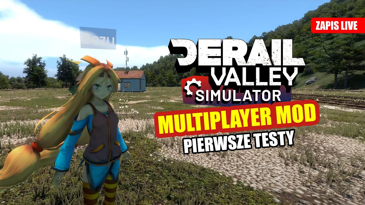 multiplayer mod DERAIL VALLEY - pierwsze testy - YouTube