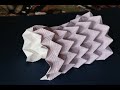 Origami Herringbone Tessellation Paul Jackson معماری با الهام از اوریگامی 
